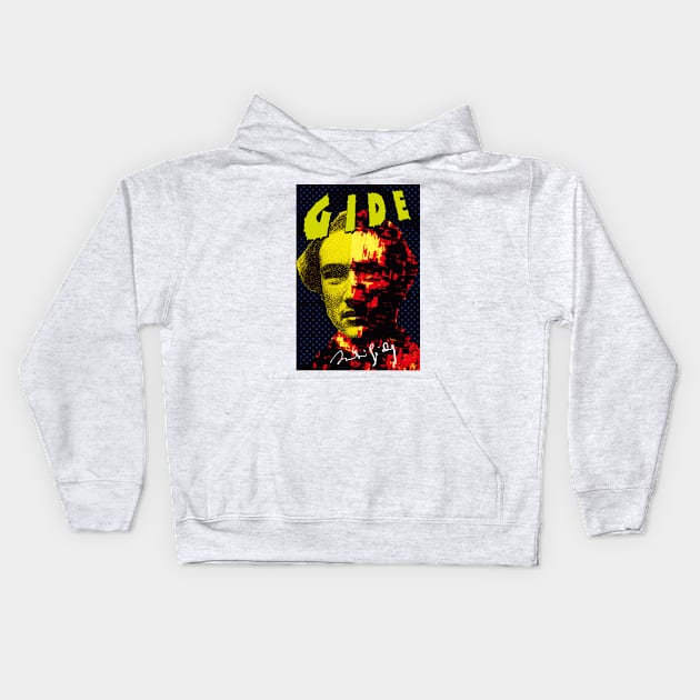 André Gide Kids Hoodie by Exile Kings 